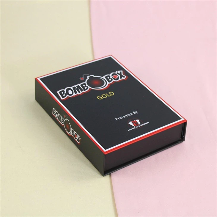 Black Matte Magnetic Box For Gift Set