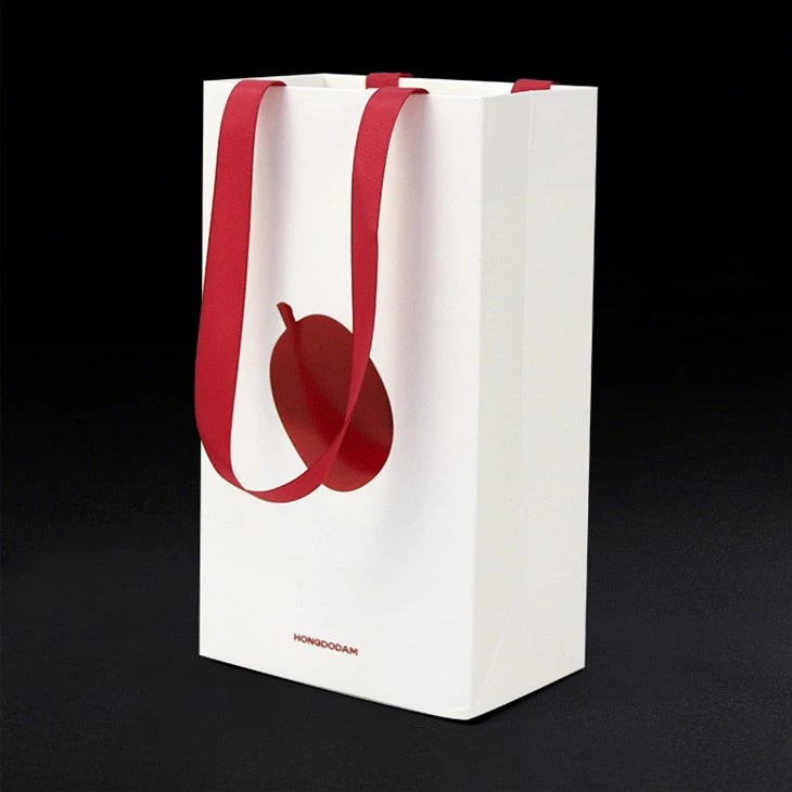 Custom White Paper Bags