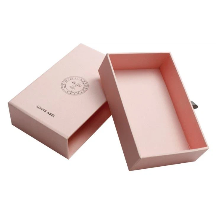 Personalised Packaging Boxes Pink Drawer Box